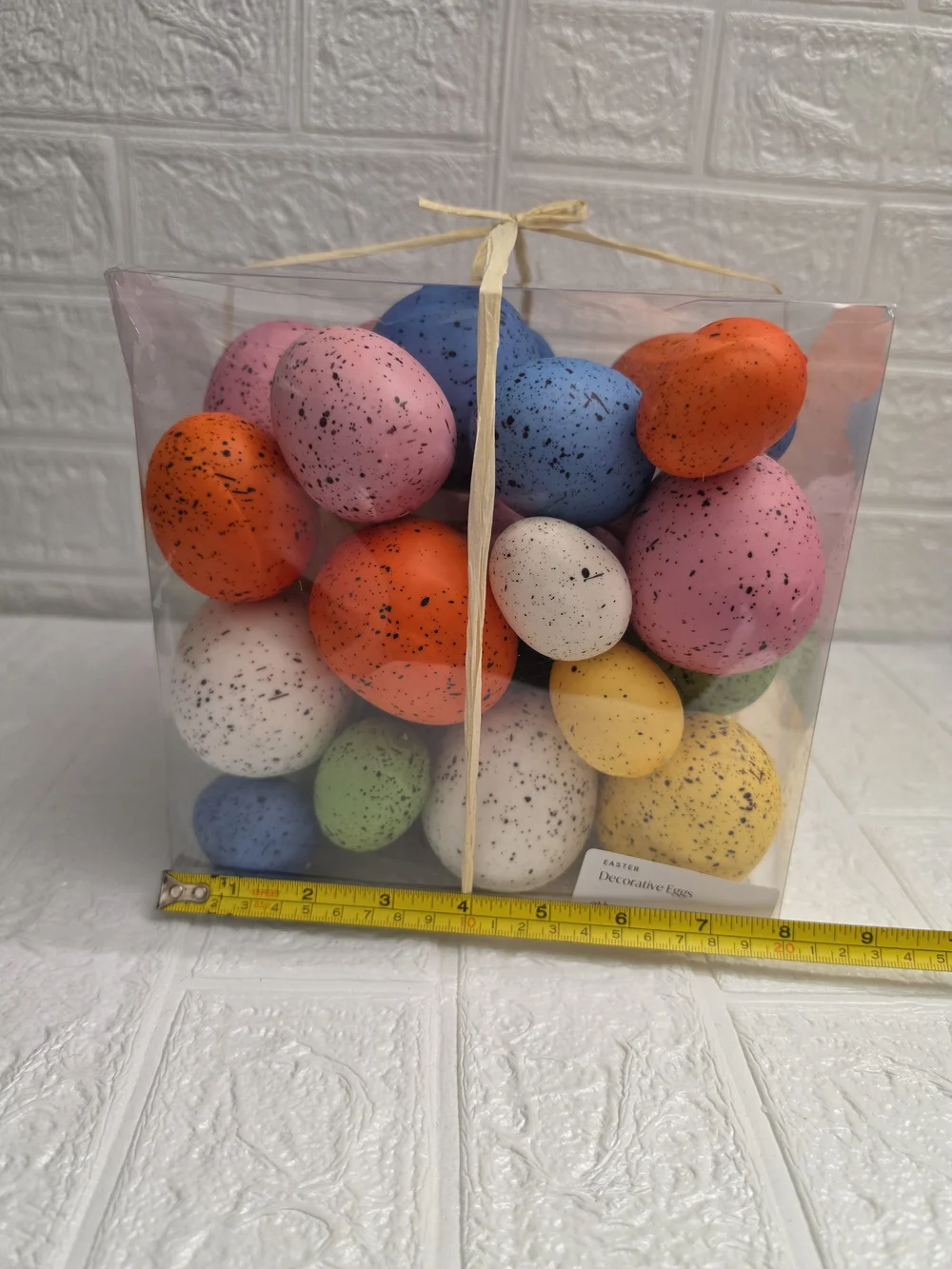 New 48 Count Speckled Soft Pastel Eggs Bowl Filler / Vase Accent, Easter 2026